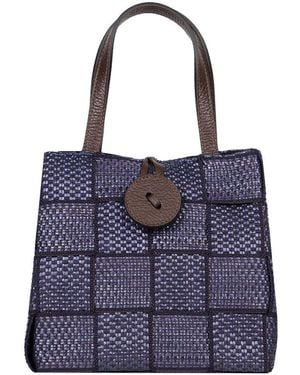 Alma Tonutti Carlotta Grab Bag - Blue