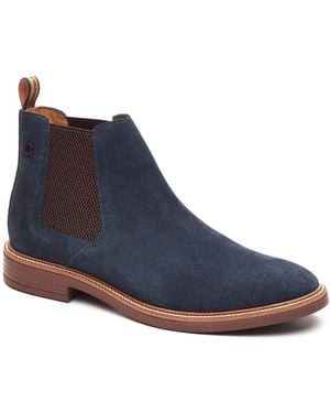 Base London Sussex Chelsea Boots - Blue