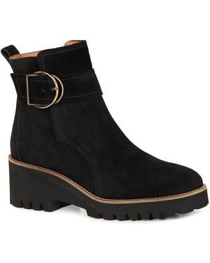 Paul Green Mia Ankle Boots - Black