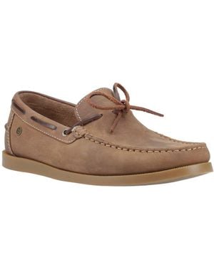 Cotswold Slad Boat Shoes - Brown