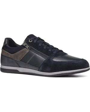 Geox U Renan B Trainers / Suede - Blue