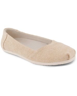 TOMS Alpargata Ballet Shoes - Natural