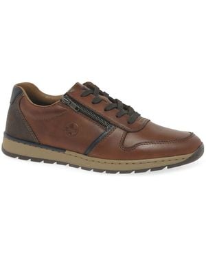 Rieker Emery Trainers - Brown