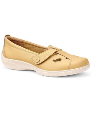 Hotter Nirvana T-Bar Casual Shoes - Natural
