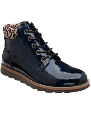 Lotus Lexis Ankle Boots - Blue