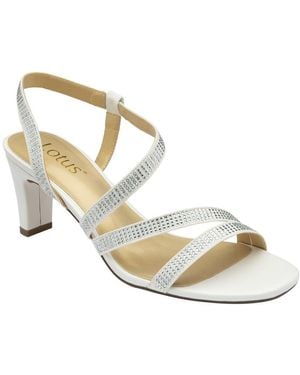 Lotus Bernadette Heeled Sandals - Metallic