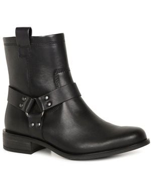 Paul Green Paul Arlo Biker Boots Leather - Black