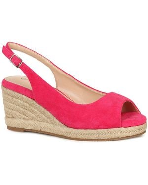 Lunar (GRS) Pia Wedge Heel Espadrille Sandals - Pink
