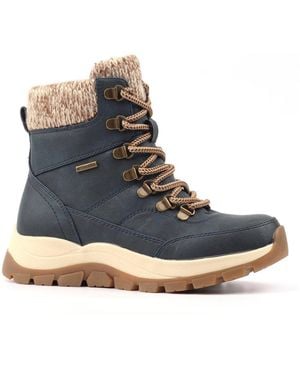 Lunar Kallie Ankle Boots - Blue