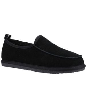 Hush Puppies Charles Slippers - Black