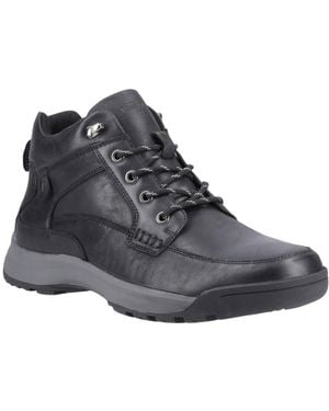 Hush Puppies Vernon Lace Boots - Black
