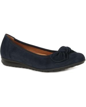 Gabor Sage Ballet Court Shoes - Red