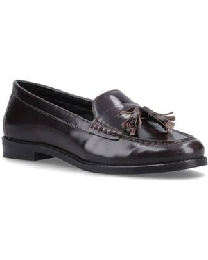 Hush Puppies Connie Tassel Loafers - Black
