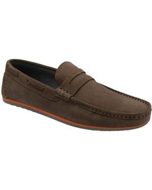 Frank Wright Hearns Moccasins - Brown