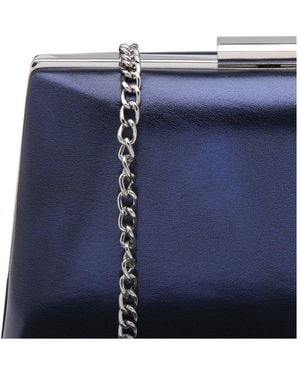 Lotus Bliss Clutch Bag - Blue