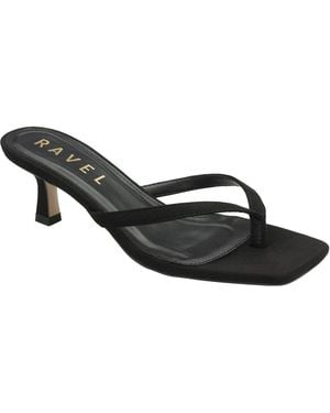 Ravel Craster Heeled Sandals - Black