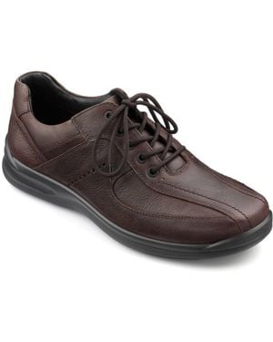 Hotter Lance Lace-Up Shoe - Brown