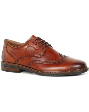 Rieker Clevely Formal Brogues - Black