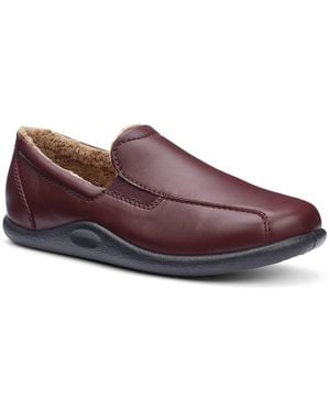 Hotter Relax Warm Lined Slippers - Purple
