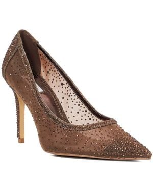 Dune Brightest Court Shoes - Brown