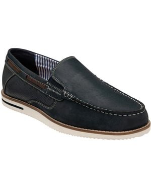 Lotus Saxon Boat Shoes - Blue