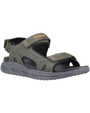 Cotswold Fairford Sandals - Brown