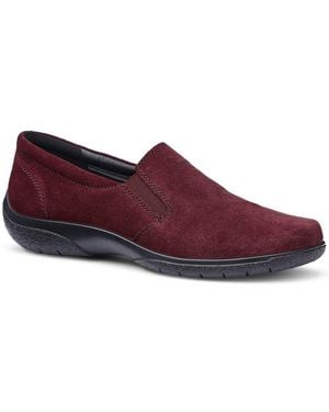 Hotter Glove Ii Slip On Shoes - Red