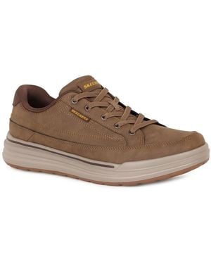 Skechers Sterling Cedric Shoes - Brown