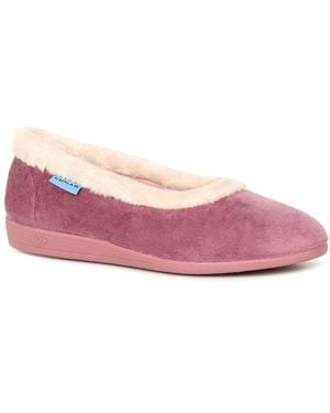 Lunar (GRS) Mabel Ii Full Slippers - Pink