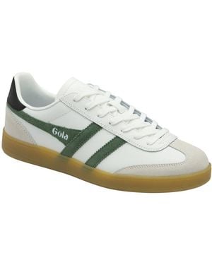 Gola Viper Leather Trainers - White