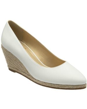 Lotus Giselle Wedge Espadrilles - White