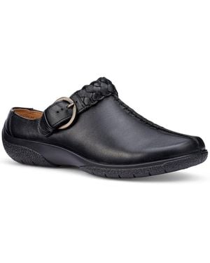 Hotter Magical Wide Fit Mules - Black