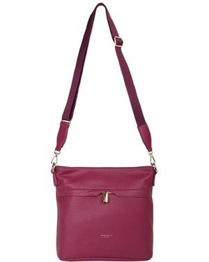 David Jones Nice Iii Messenger Bag - Purple