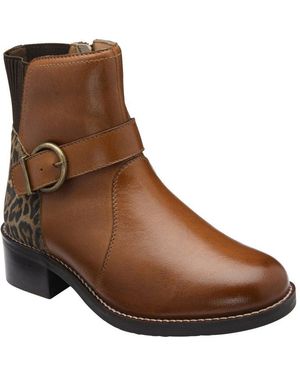 Lotus Trella Ankle Boots - Brown