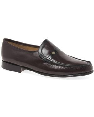 Barker Jefferson Leather Loafers - Black