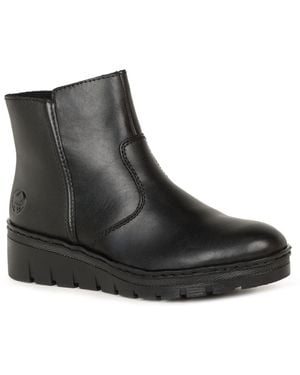 Rieker Capital Ankle Boots - Black