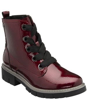 Lotus Jojo Ankle Boots - Red