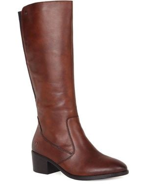 Rieker Harome Knee High Boots - Black