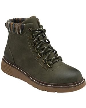 Lotus Myrtle Ankle Boots - Green