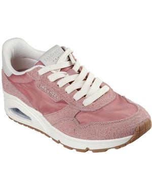 Skechers Uno Vintage Dayz Trainers - Pink