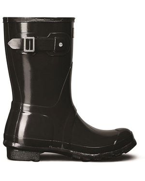 HUNTER Original Short Wellingtons - Black
