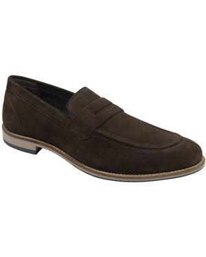 Frank Wright Thornton Penny Loafers - Black