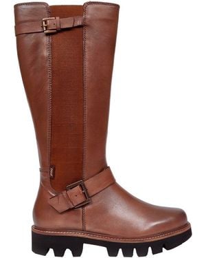 Pod Aleena Knee High Boots - Brown
