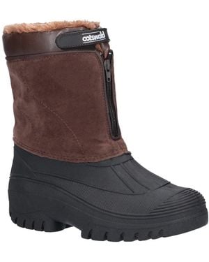 Cotswold Venture Snow Boots - Brown