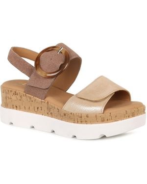 Lotus Cammie Sandals - Brown