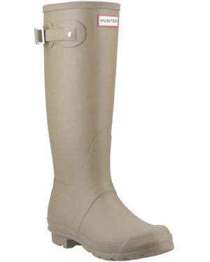 HUNTER Original Tall Wellingtons - Brown