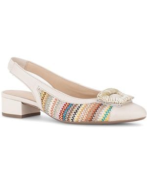 Gabor Maddy Slingback Court Shoes - Pink