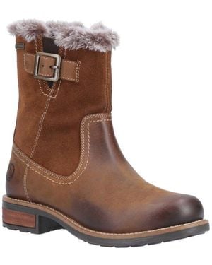 Cotswold Kemerton Ankle Boots - Brown