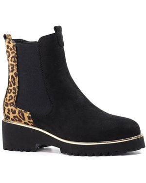 Lunar Nakita Ankle Boots - Black