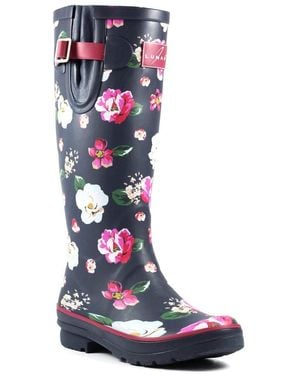 Lunar Garden Wellingtons - Blue